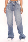 Baggy Jeans Fashion Loose Denim Wide Leg Pants LADYLYS