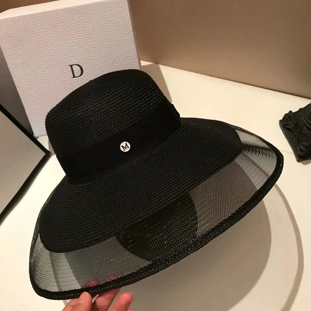 Bucket Hat Summer Hats for Women Fishing Hat Woolen Rhinestone Solid Color Basin Hat Leisure Outdoor Beach Sun Hat LADYLYS