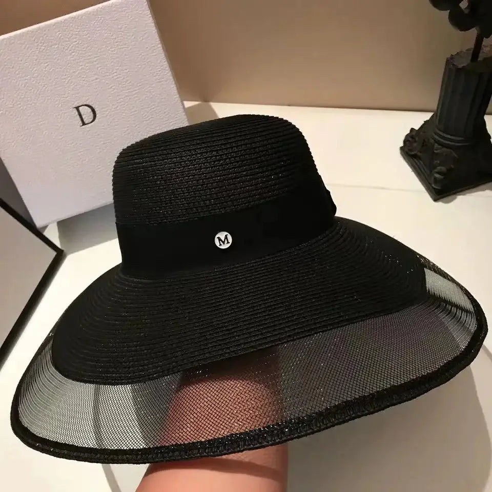 Bucket Hat Summer Hats for Women Fishing Hat Woolen Rhinestone Solid Color Basin Hat Leisure Outdoor Beach Sun Hat LADYLYS
