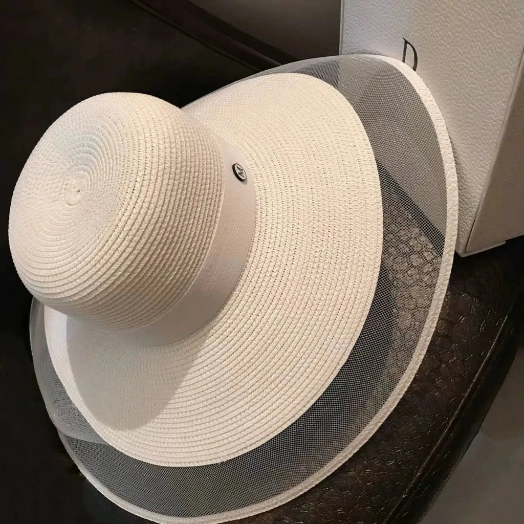 Bucket Hat Summer Hats for Women Fishing Hat Woolen Rhinestone Solid Color Basin Hat Leisure Outdoor Beach Sun Hat LADYLYS