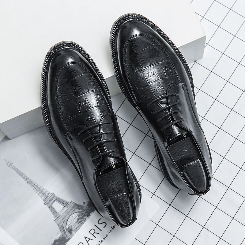 Men's shoes cross-border plus size new leather shoes LADYLYS