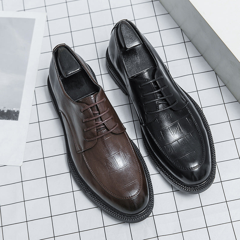 Men's shoes cross-border plus size new leather shoes LADYLYS