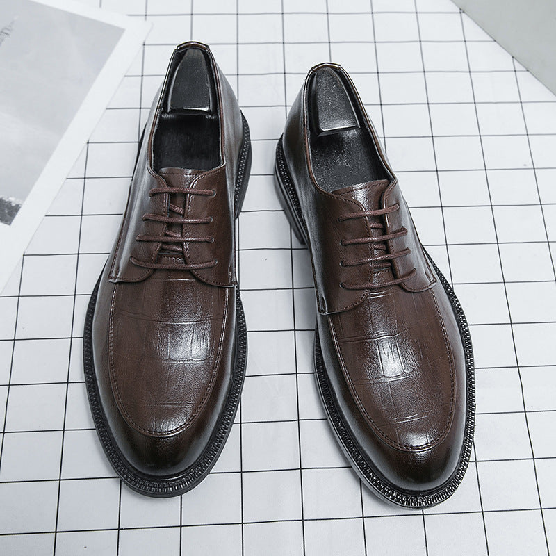 Men's shoes cross-border plus size new leather shoes LADYLYS