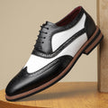 Cross-Border Men's British Trendy Fashion Retro Carved Leather Shoes LADYLYS