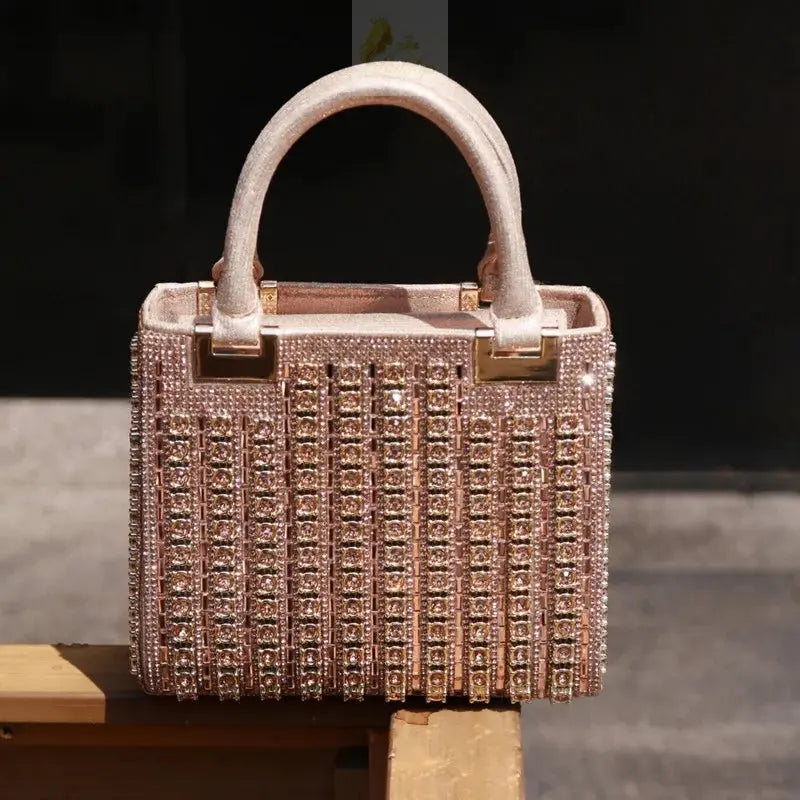 Luxury High-end Crystal Diamond Women Evening Clutch Bag LADYLYS