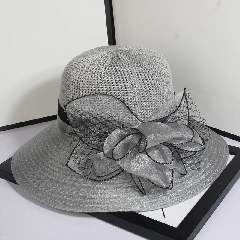 Sun Organza Hat Beach Fisherman Outdoor All-match Caps Fashion Girls's LADYLYS