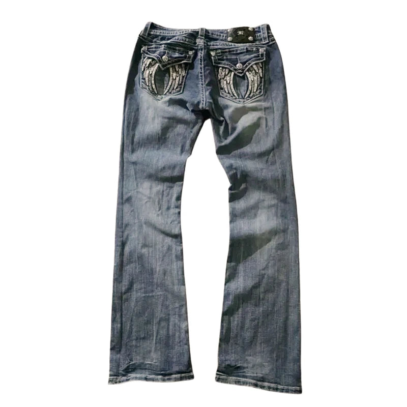 Women's Low-Rise Bootcut Pants