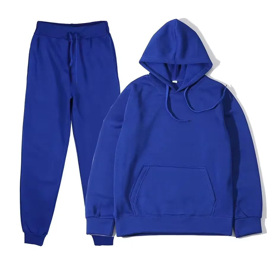 Men's Sportswear Tracksuit Set – Hoodie & Jogger Pants