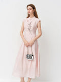Embroidered Long Dress - Slim Fit Formal Dress
