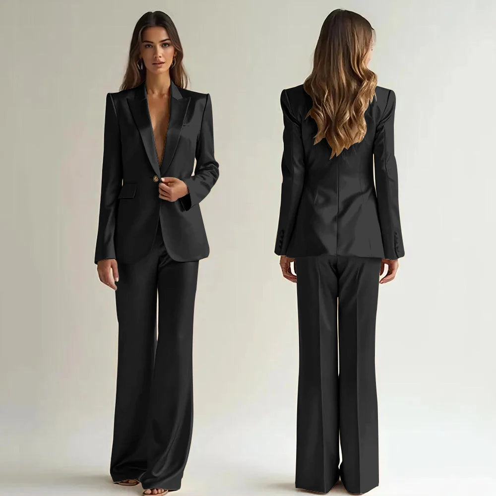 Luxury High Quality Suit One Button 2 Piece Jacket LADYLYS
