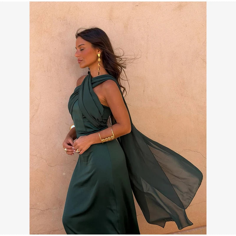 Strapless Ribbon Women Summer Dress Sexy Sleeveless Backless LADYLYS