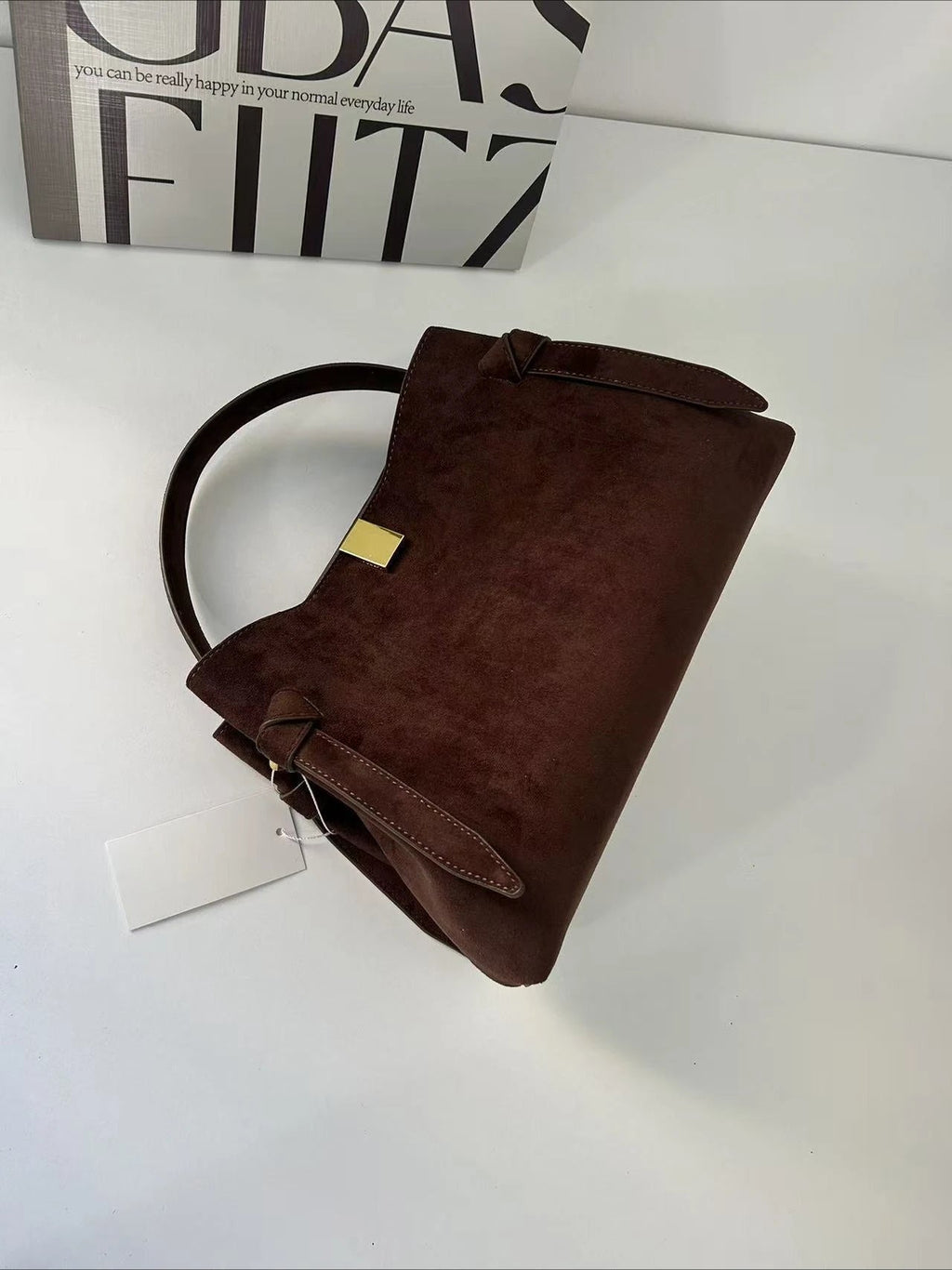 Stylish Tote Bag for Ladies Handbag with Shoulder Strap Minimalist Design Versatile Bag LADYLYS
