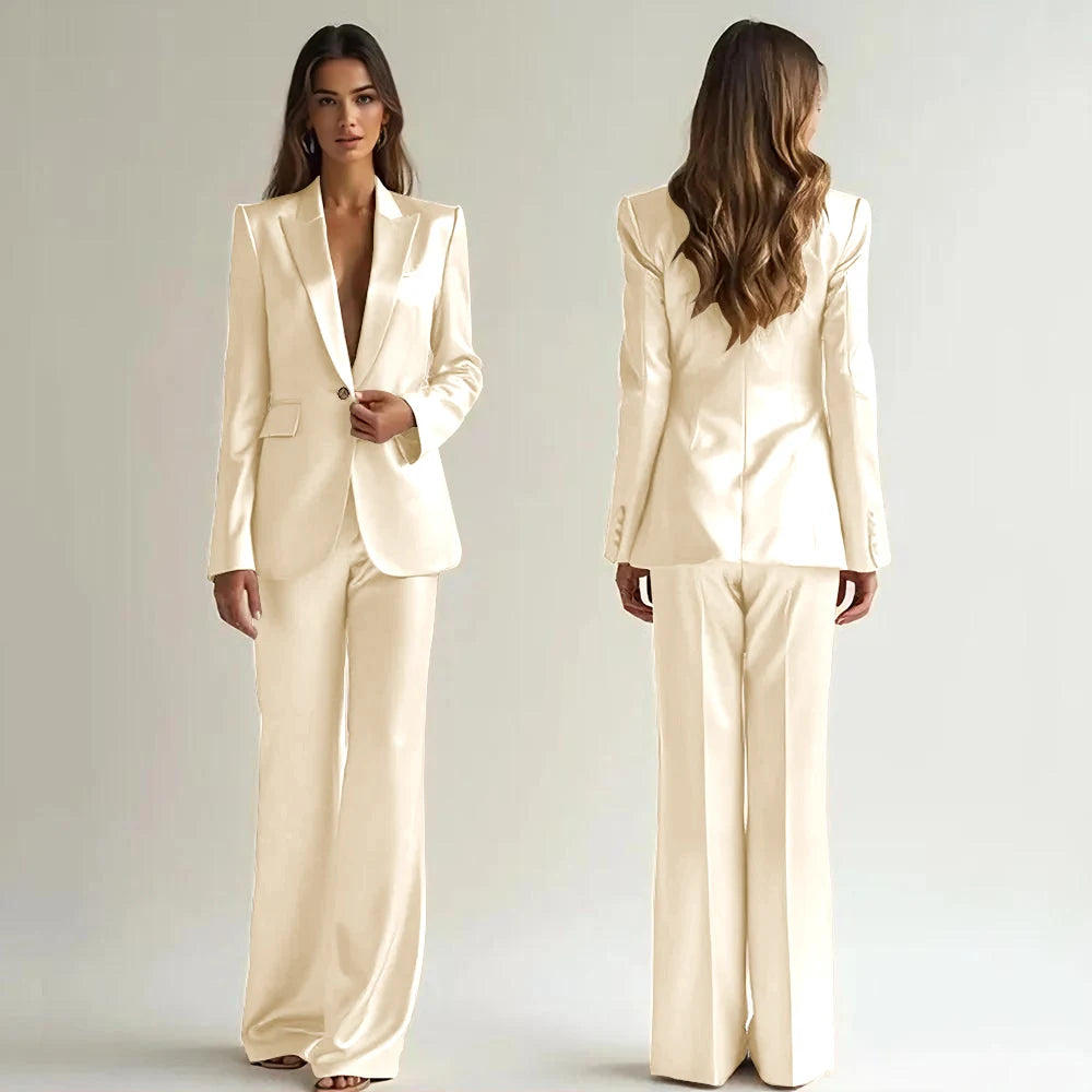 Luxury High Quality Suit One Button 2 Piece Jacket LADYLYS