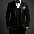 Men's Classic Slim-Fit Three-Piece Suit