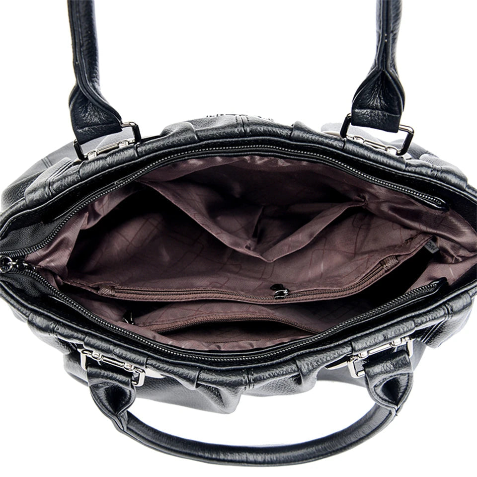 Luxury Handbags Designer Purses High Quality Soft Leather LADYLYS