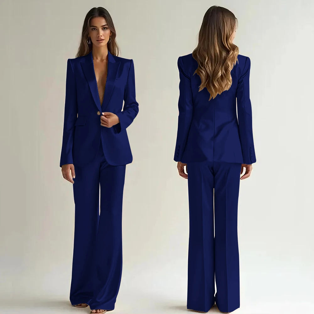 Luxury High Quality Suit One Button 2 Piece Jacket LADYLYS
