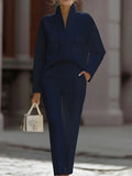 Elegant Versatile Long Sleeve Lapel Pocket Casual Suit Blazer Women LADYLYS