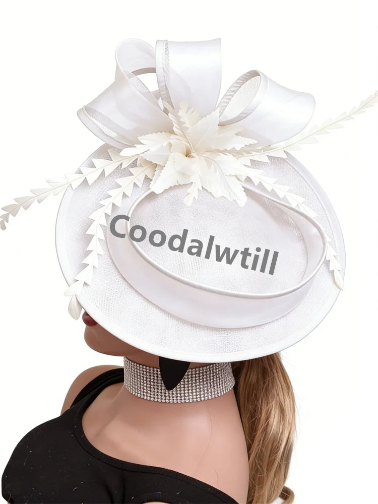 Chic Feather Fascinator Cocktail Hat Ladies Race Party Tea Headpiece LADYLYS