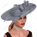 Camel Race Royal Fascinator Hat Women Millinery Cap Bride Large LADYLYS