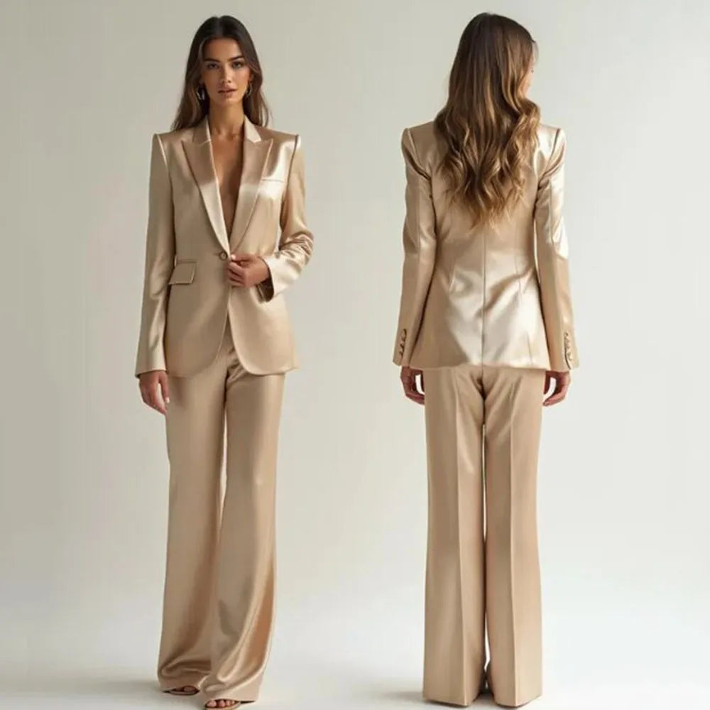 Luxury High Quality Suit One Button 2 Piece Jacket LADYLYS