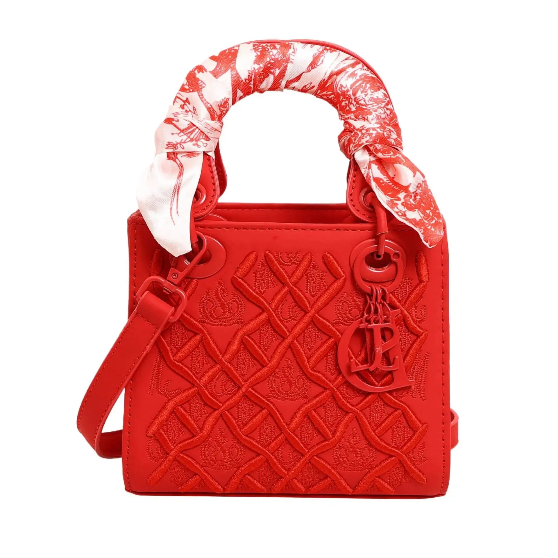 Luxury Versatile Craftsmanship Embroidery Concubine Handbag LADYLYS