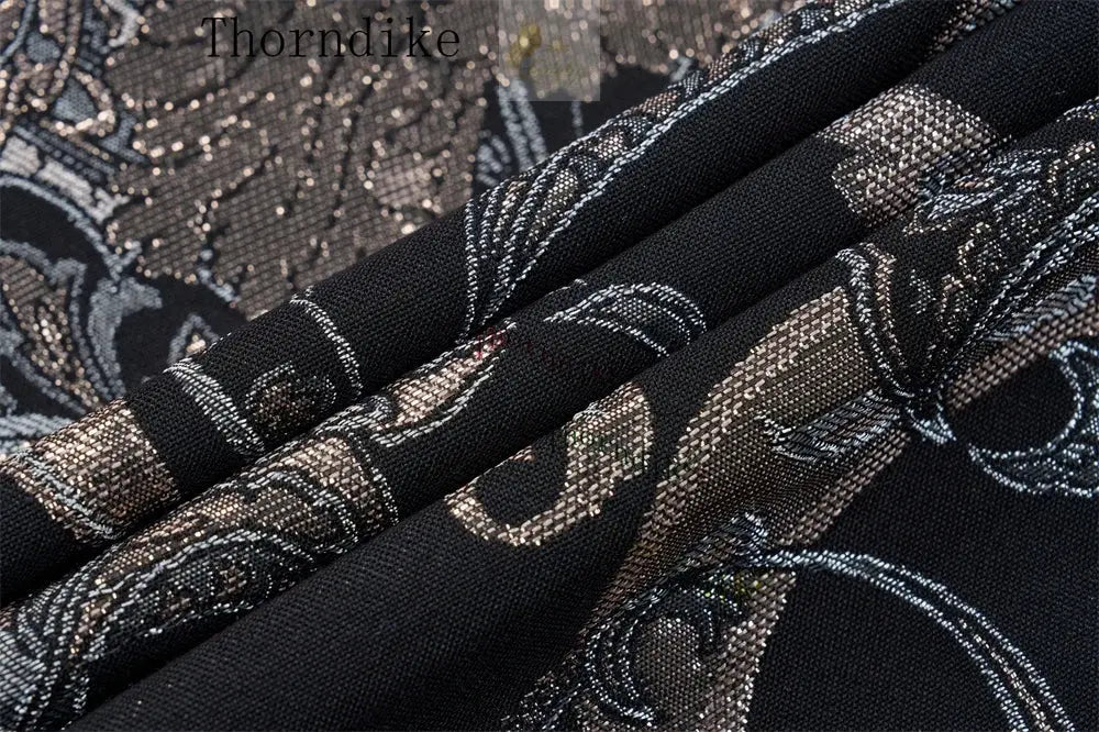 Men Sliver&Golden Pattern Wedding Suits Slim Fit Single Breasted Prom Blazers Pants Vest LADYLYS