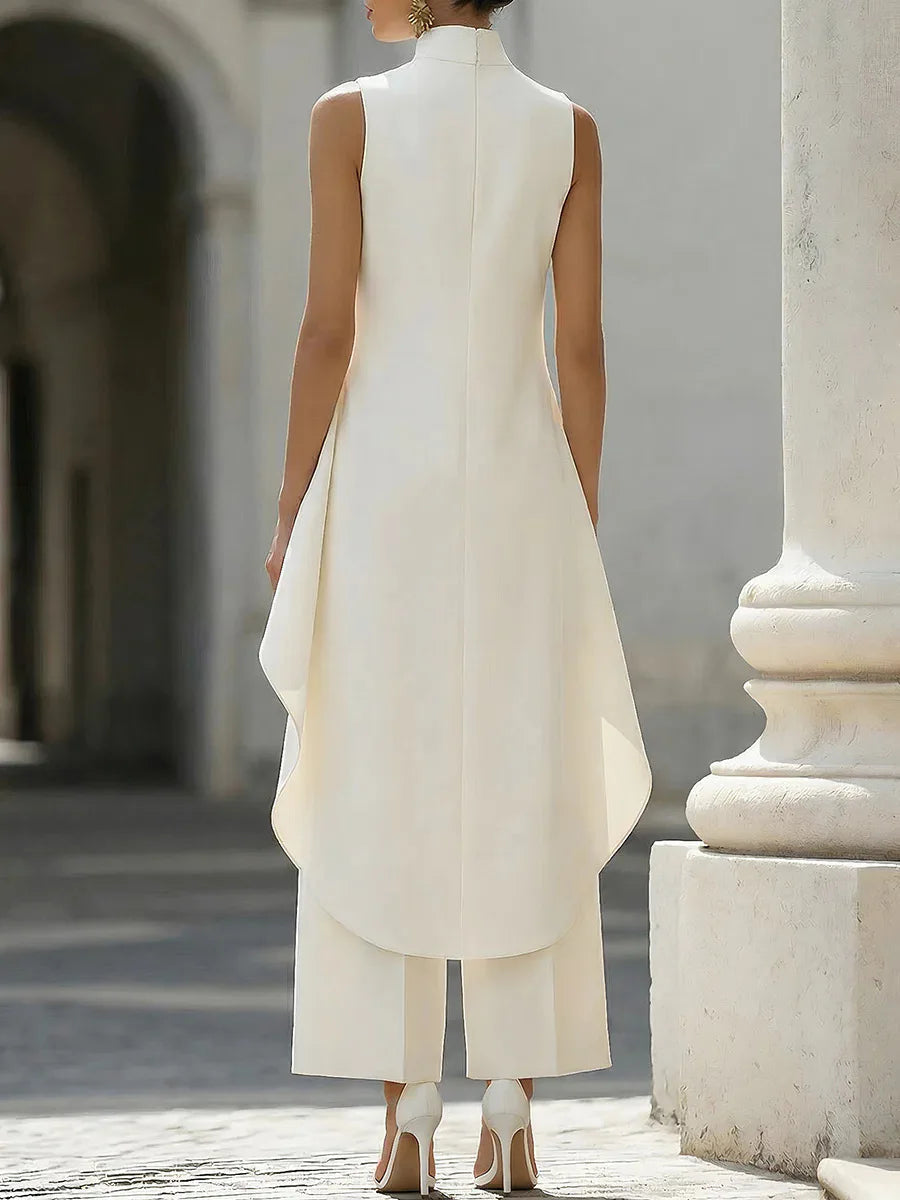 Sleeveslee Jumpsuits Elegant Irregular Design LADYLYS