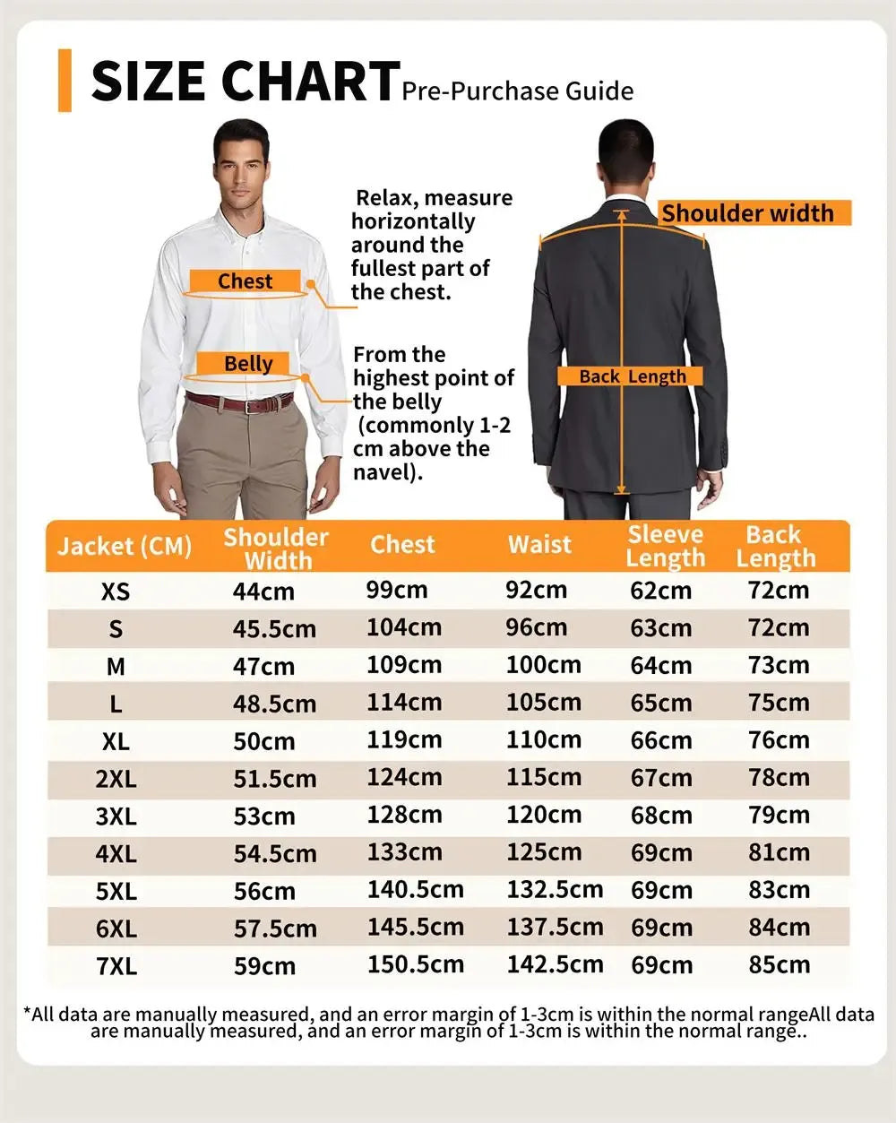 Men's Slim-Fit Pinstripe Three-Piece Suit