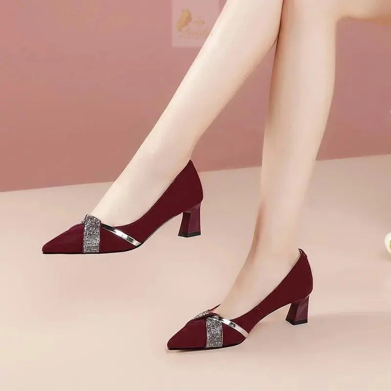 High Quality Women's Single Shoes Med Fashionable Casual Footwear LADYLYS