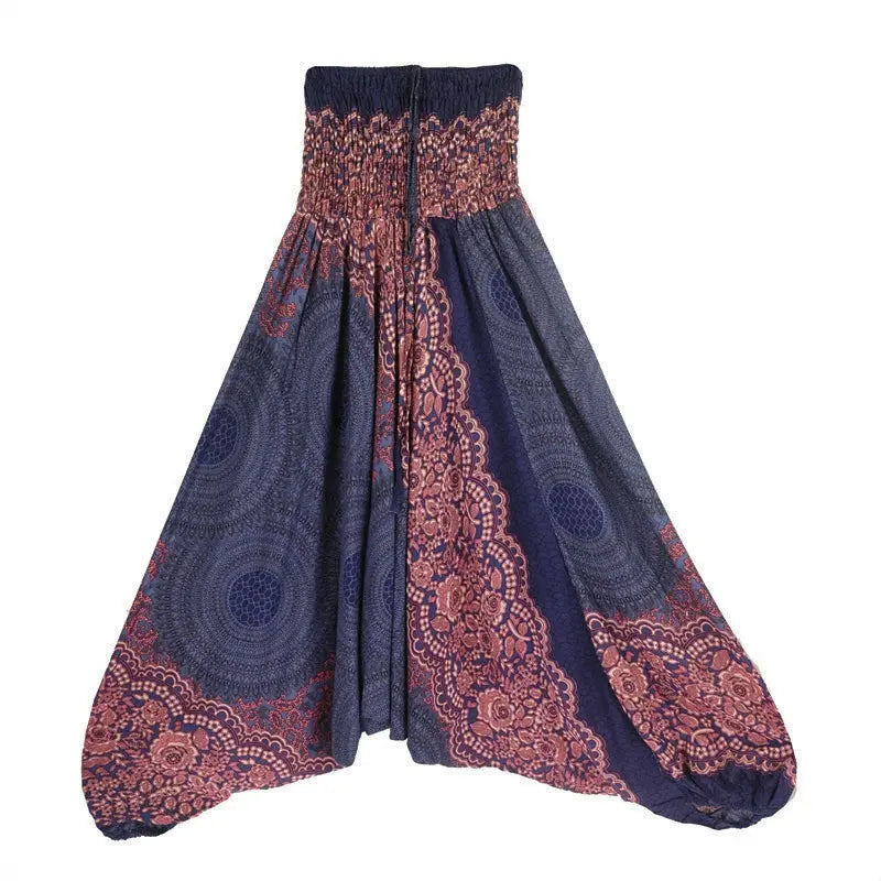Bohemian Women Pantalones Rayon Harem Baggy Boho Yoga Beach Wear LADYLYS