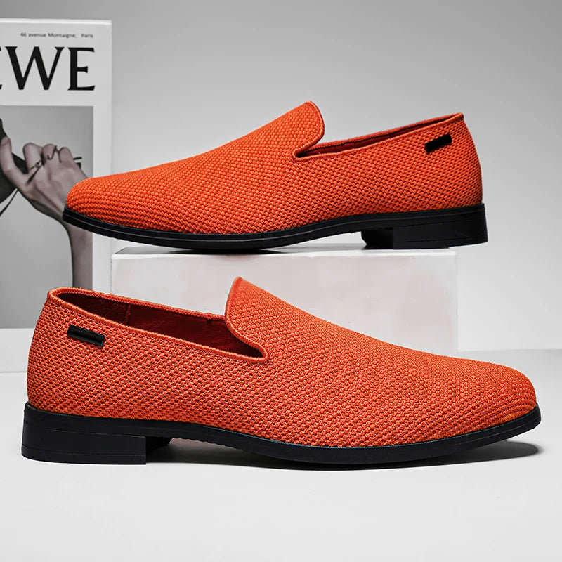 Handmade Loafers Classic Men Dress Shoes Casual Luxury Brand LADYLYS