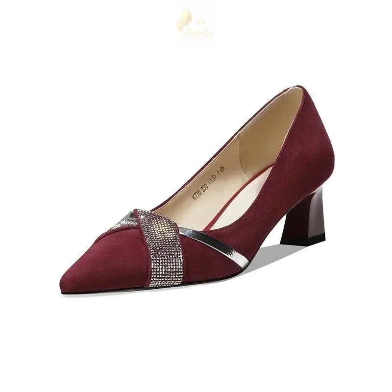 High Quality Women's Single Shoes Med Fashionable Casual Footwear LADYLYS