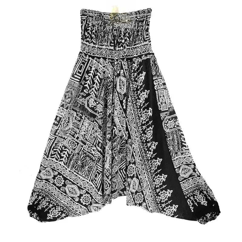 Bohemian Women Pantalones Rayon Harem Baggy Boho Yoga Beach Wear LADYLYS