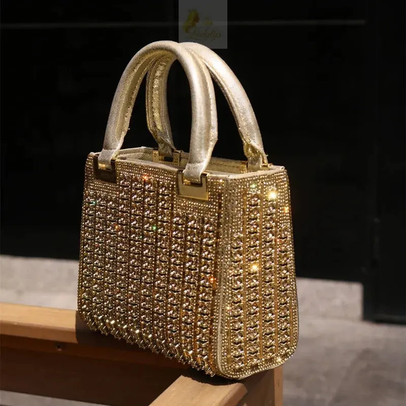 Luxury High-end Crystal Diamond Women Evening Clutch Bag LADYLYS