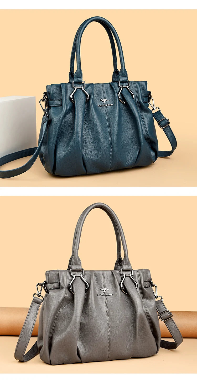 Luxury Handbags Designer Purses High Quality Soft Leather LADYLYS