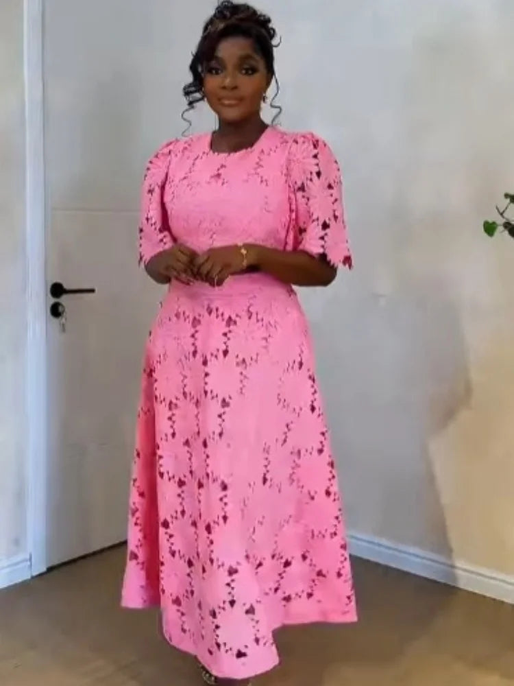 Two piece outfits women wholesale dress sets The new style hollowed out top sweet matching suit dropshopping S-3XL LADYLYS
