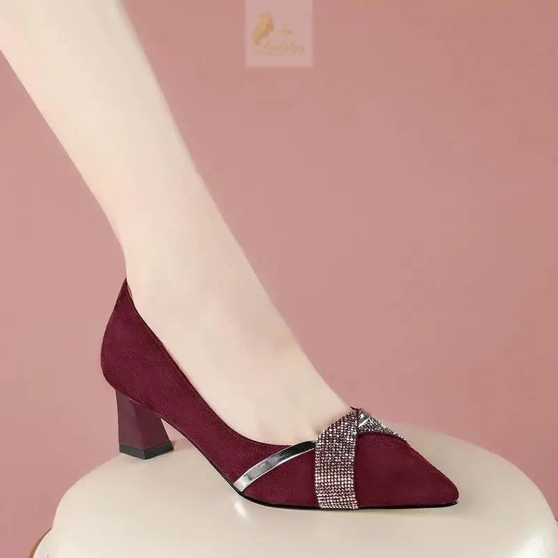 High Quality Women's Single Shoes Med Fashionable Casual Footwear LADYLYS