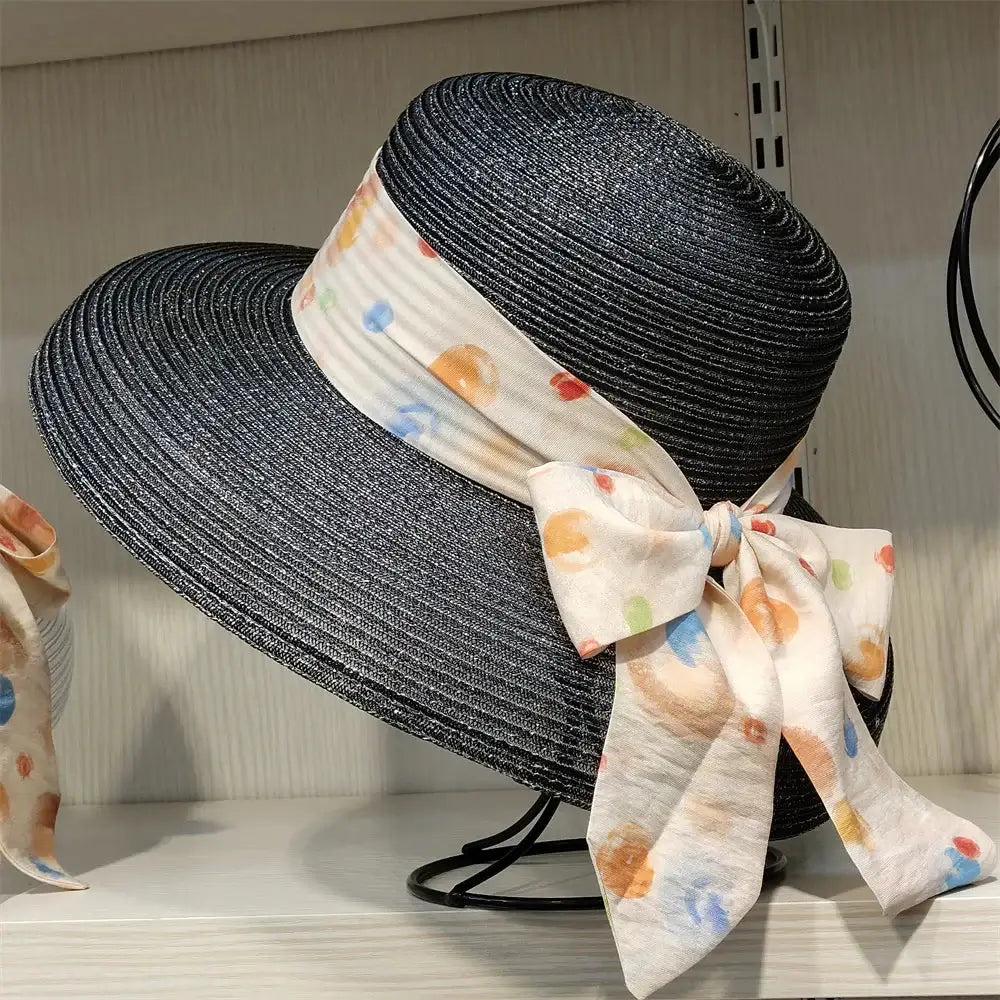 Bucket Hat Summer Hats for Women Fishing Hat Woolen Rhinestone Solid Color Basin Hat Leisure Outdoor Beach Sun Hat LADYLYS
