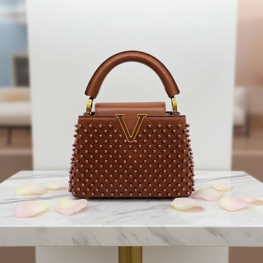 Women's Pearl Flap Handbag — Luxury Shoulder & Crossbody Bag LADYLYS