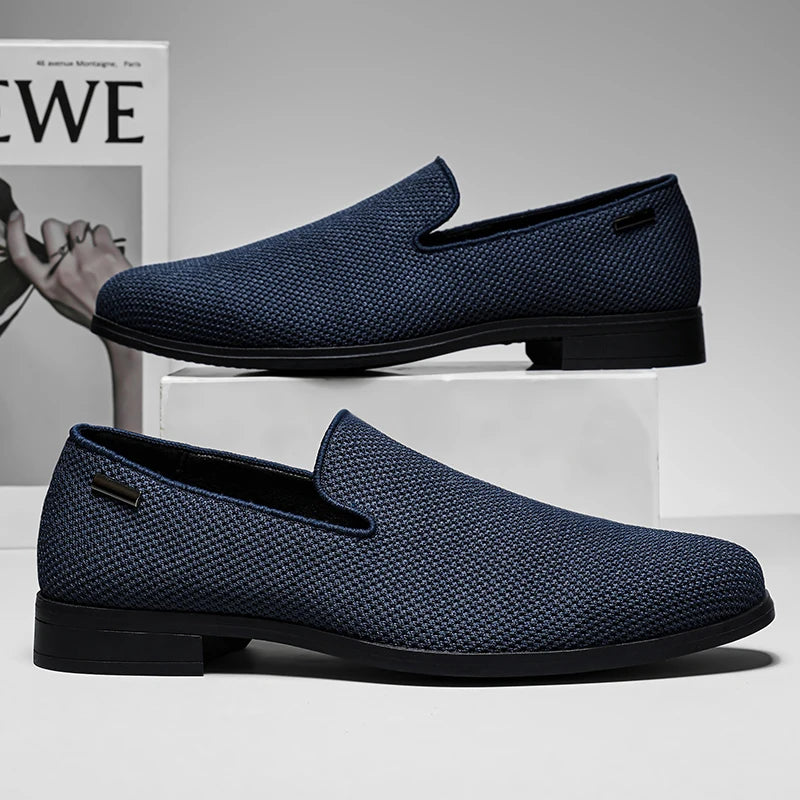 Handmade Loafers Classic Men Dress Shoes Casual Luxury Brand LADYLYS