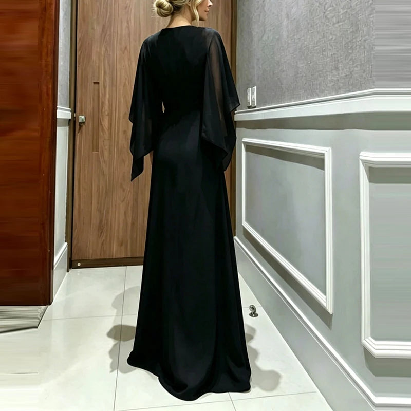 Summer New High Waist Wide Leg Playsuits Overalls New Chiffon Loose Women's Jumpsuits LADYLYS