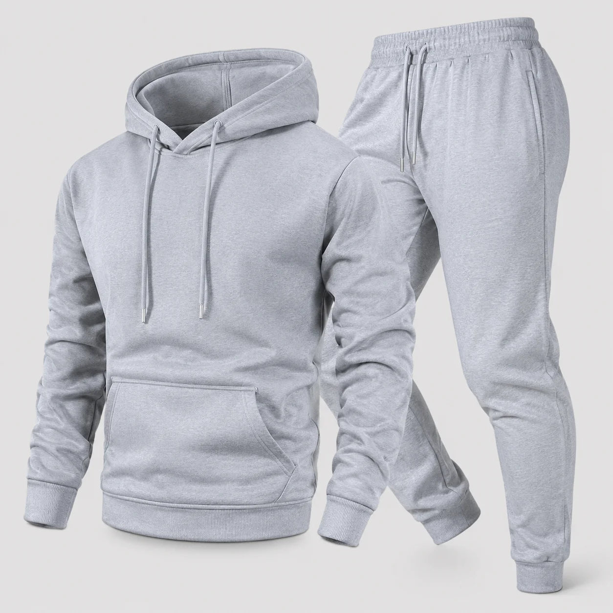 Men's Hoodie & Jogger Tracksuit Set – 10 Colors | Casual Streetwear