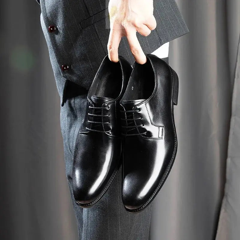 Men Shoes Leather Formal Oxfords LADYLYS
