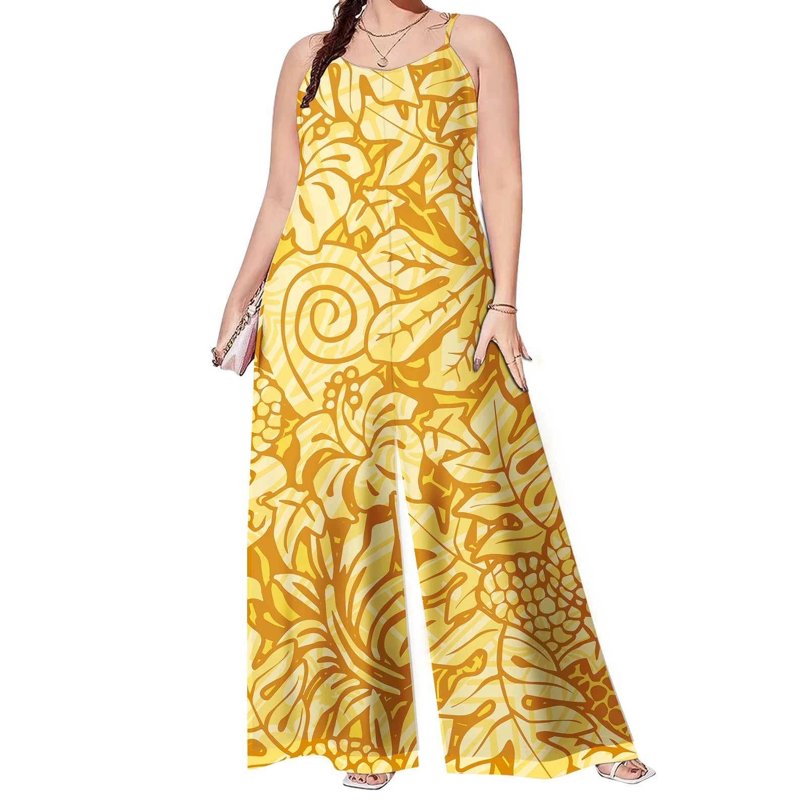One Piece Rompers Polynesian Tribe Hawaii Jumpsuits LADYLYS