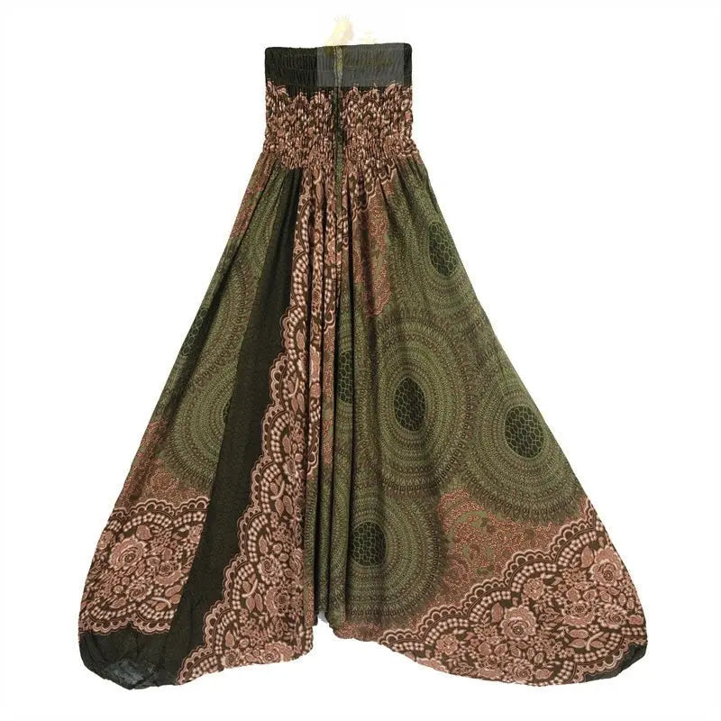 Bohemian Women Pantalones Rayon Harem Baggy Boho Yoga Beach Wear LADYLYS