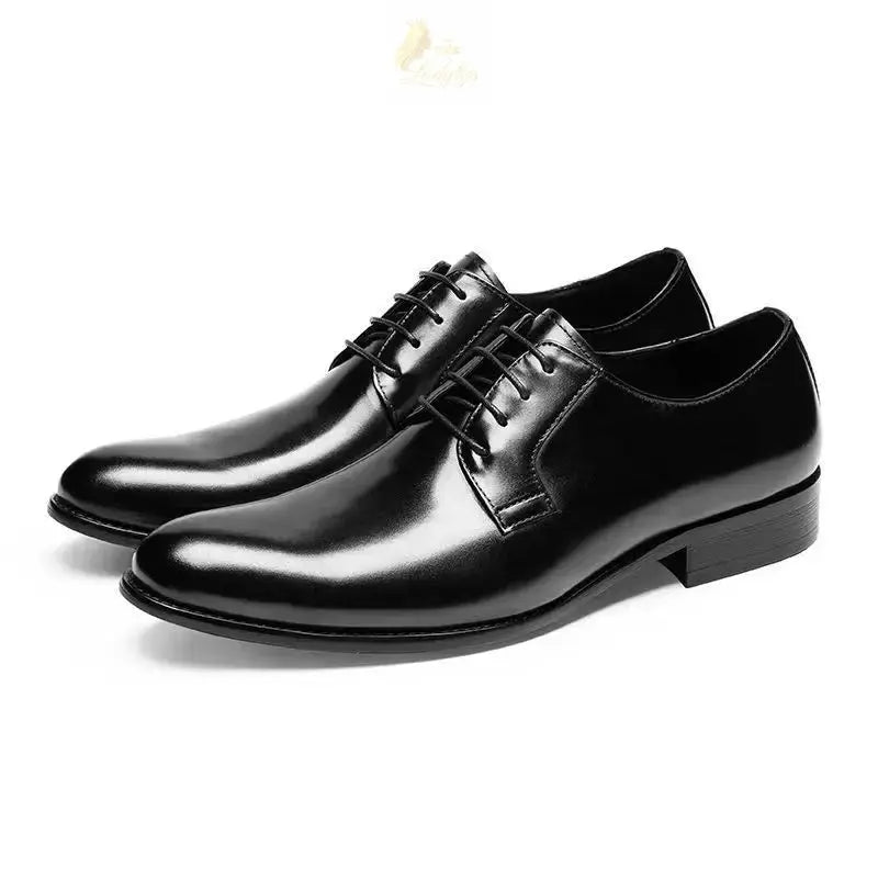 Men Shoes Leather Formal Oxfords LADYLYS
