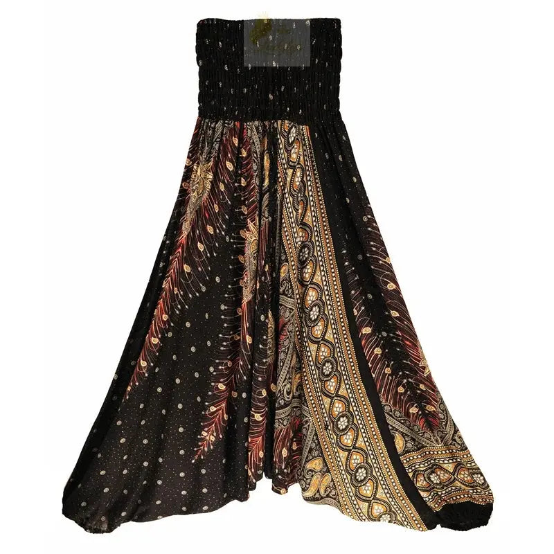 Bohemian Women Pantalones Rayon Harem Baggy Boho Yoga Beach Wear LADYLYS