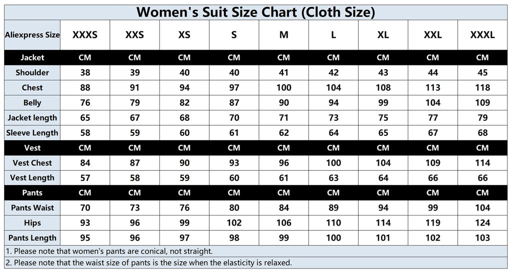 3-Piece Women’s Business Pant Suit – Slim Fit Blazer, Vest & Trousers Set