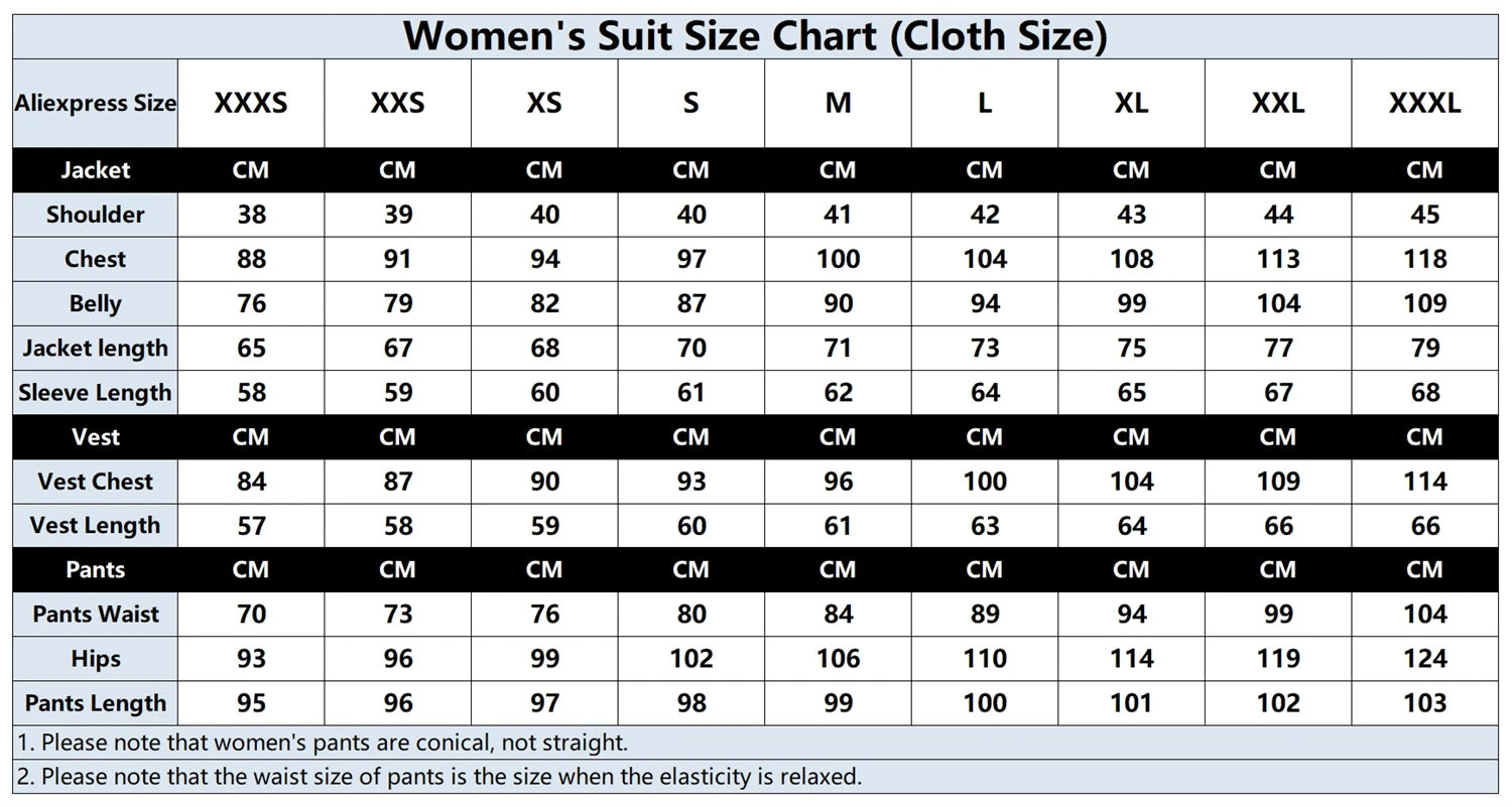 3-Piece Women’s Business Pant Suit – Slim Fit Blazer, Vest & Trousers Set