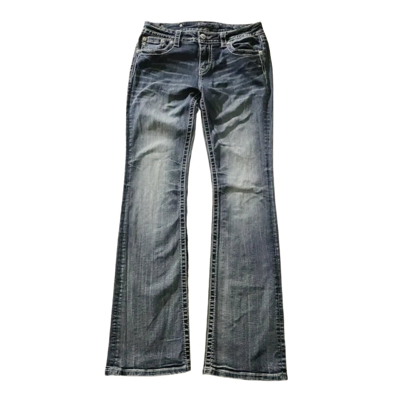 Women's Low-Rise Bootcut Pants